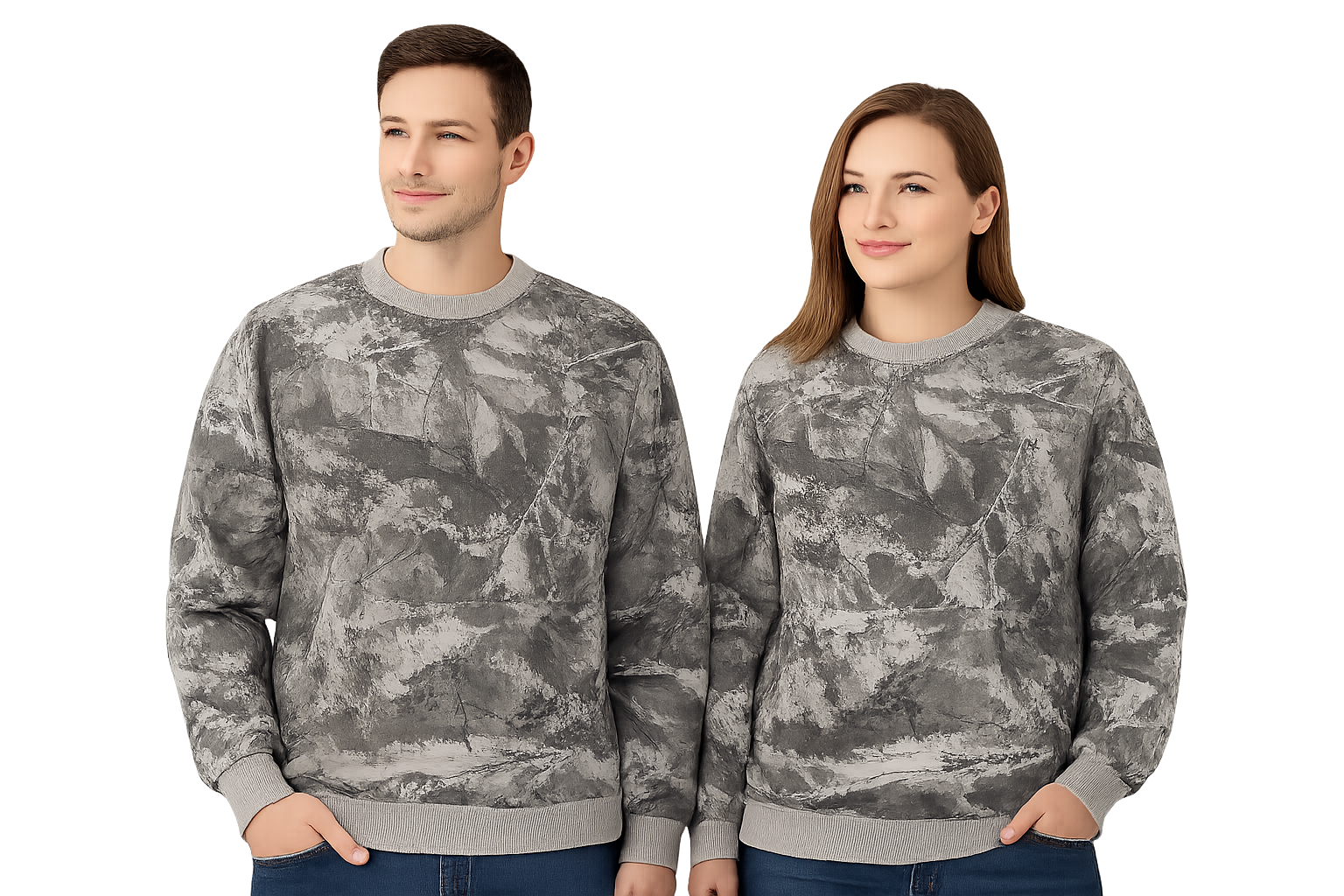 Mashh Gear Camouflage Crew Neck Sweatshirt