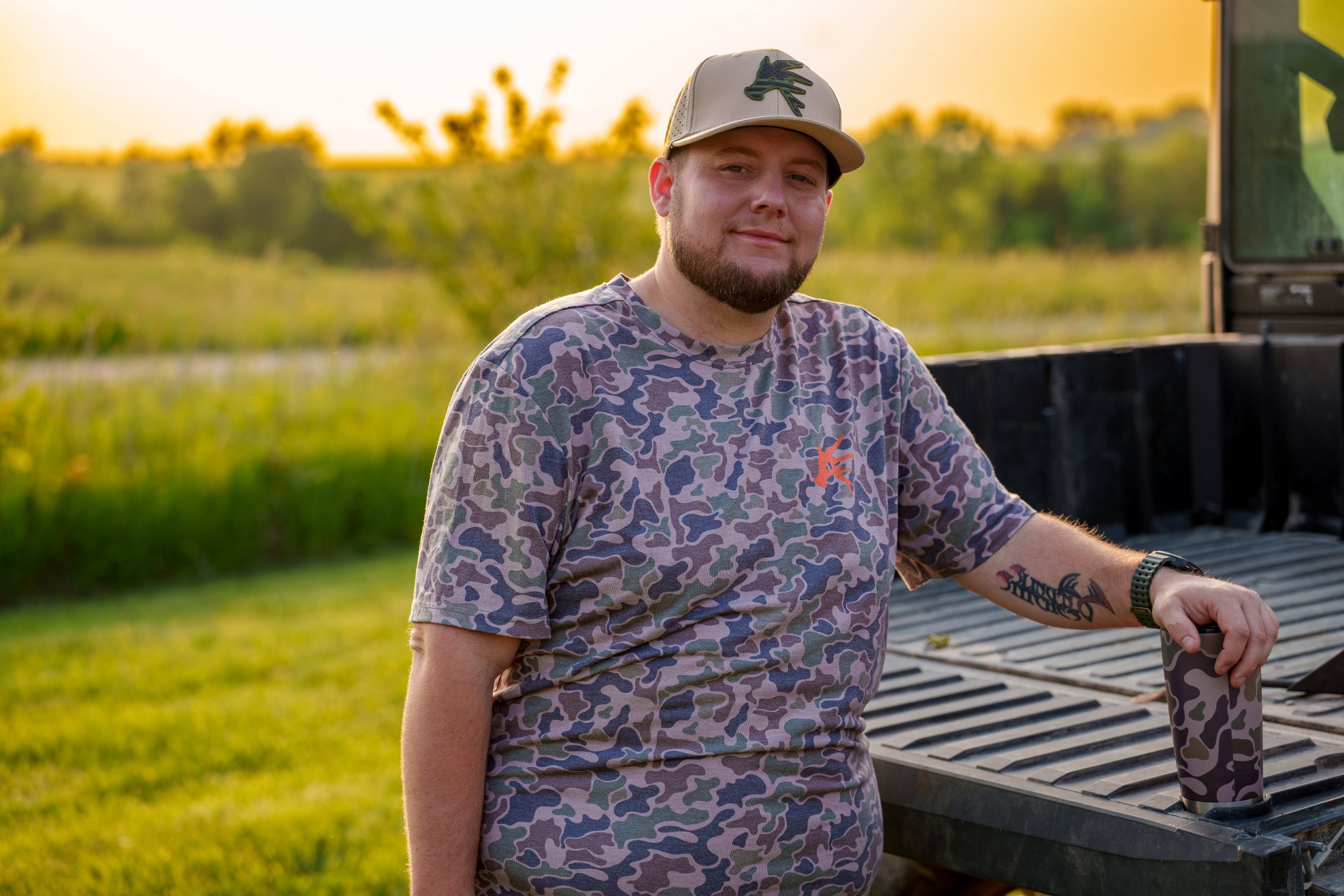 Duck Camo ULTRA Soft Washed Out Tee