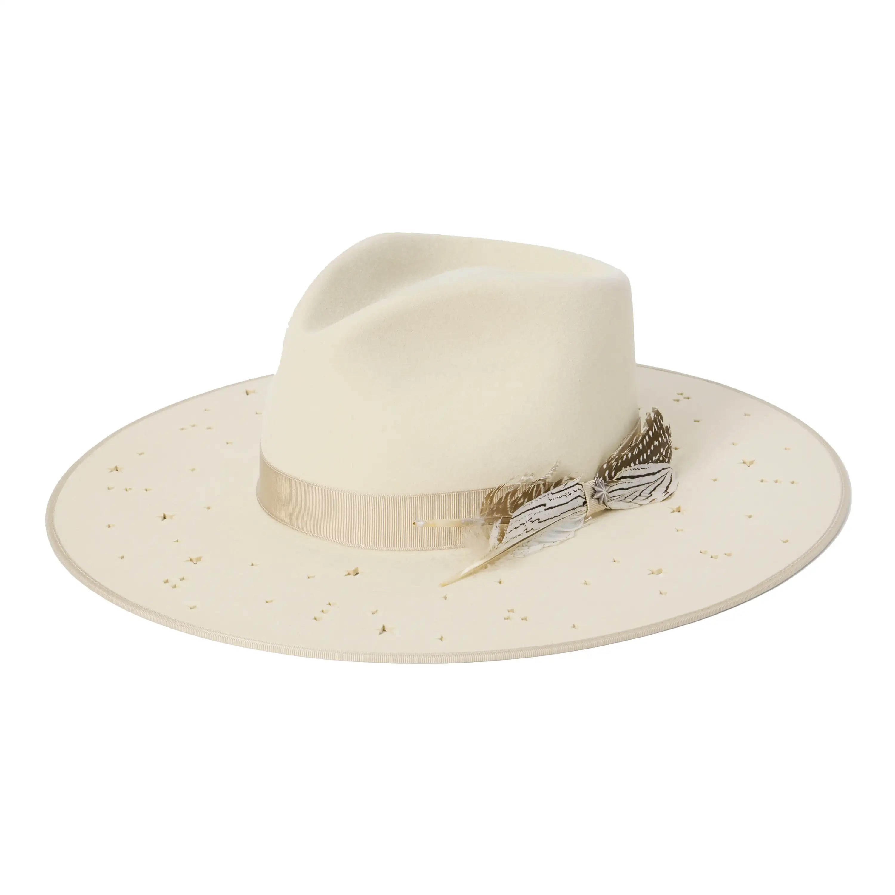 Stetson Night Sky S - Wide Brim Fedora Wool Felt Cowgirl Hat