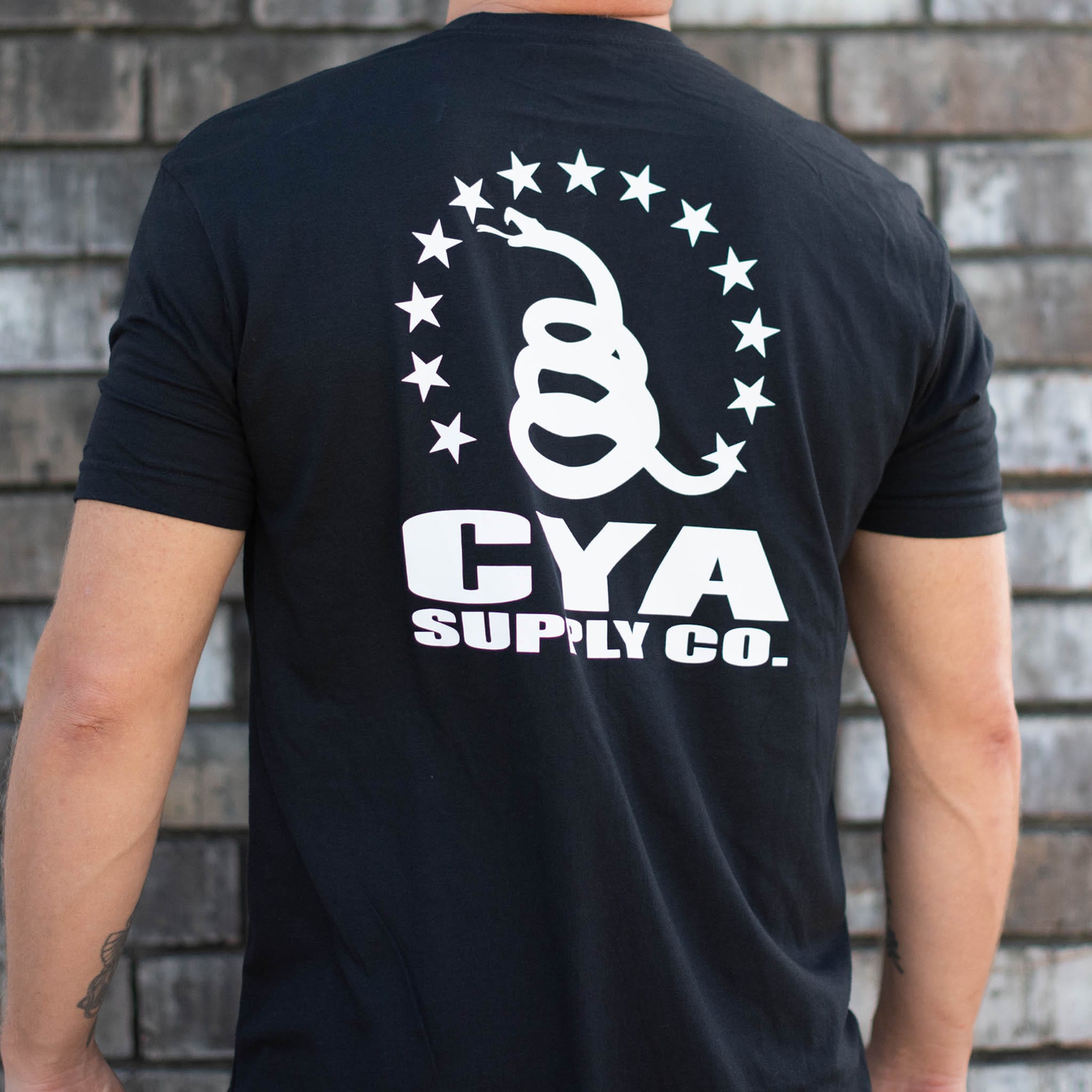 CYA Supply T-Shirt Snake Logo