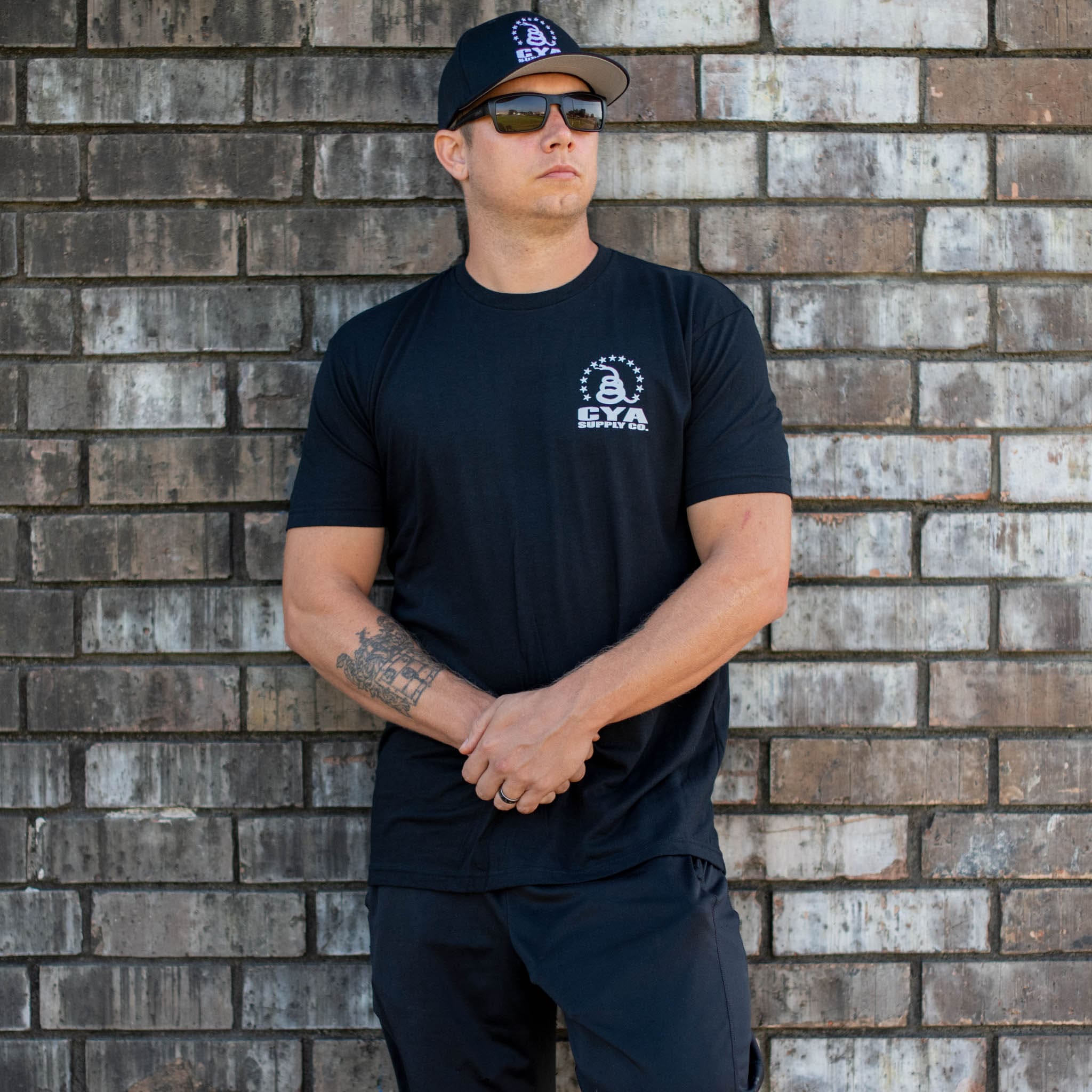 CYA Supply T-Shirt Snake Logo