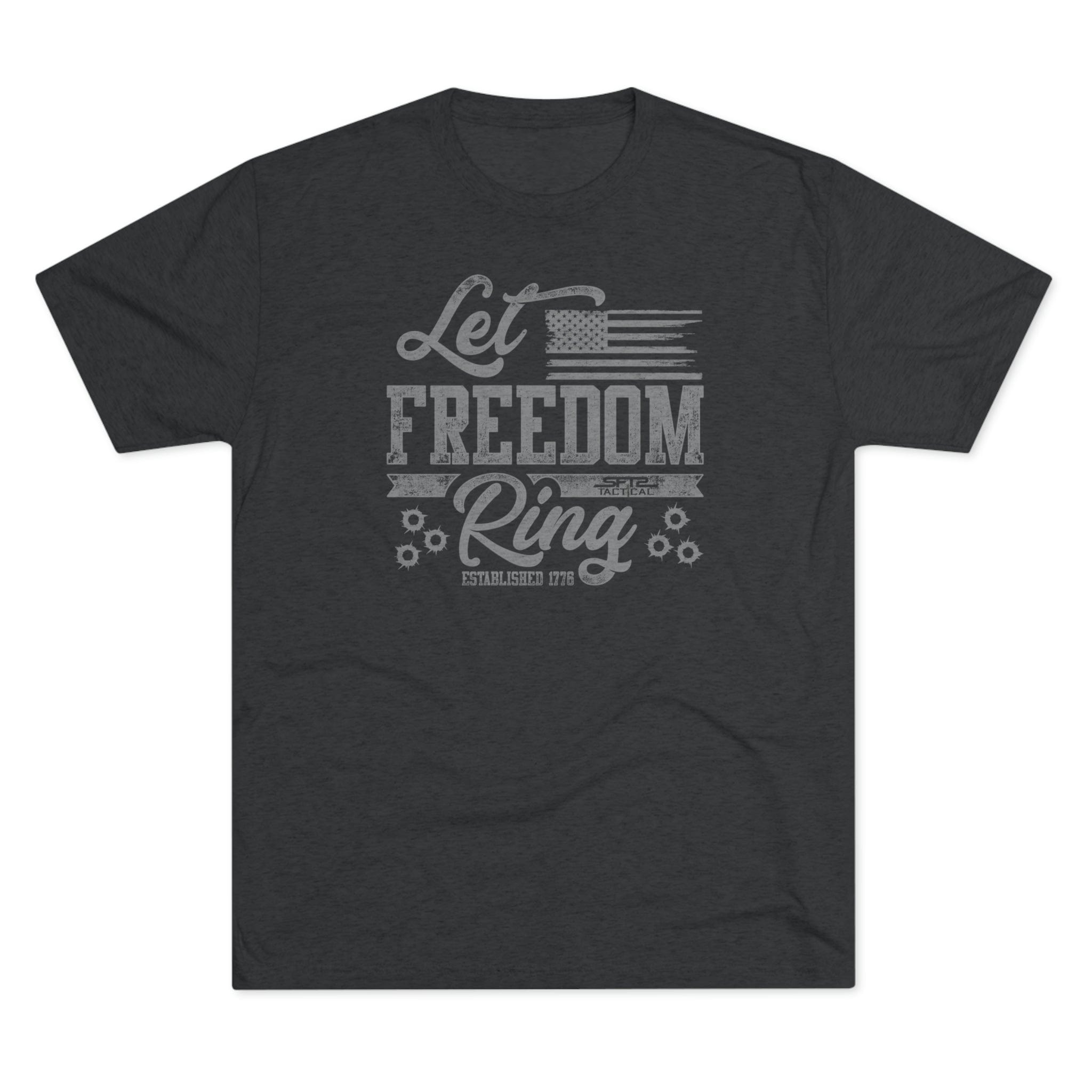 Let Freedom Ring - Tri-Blend Crew Tee