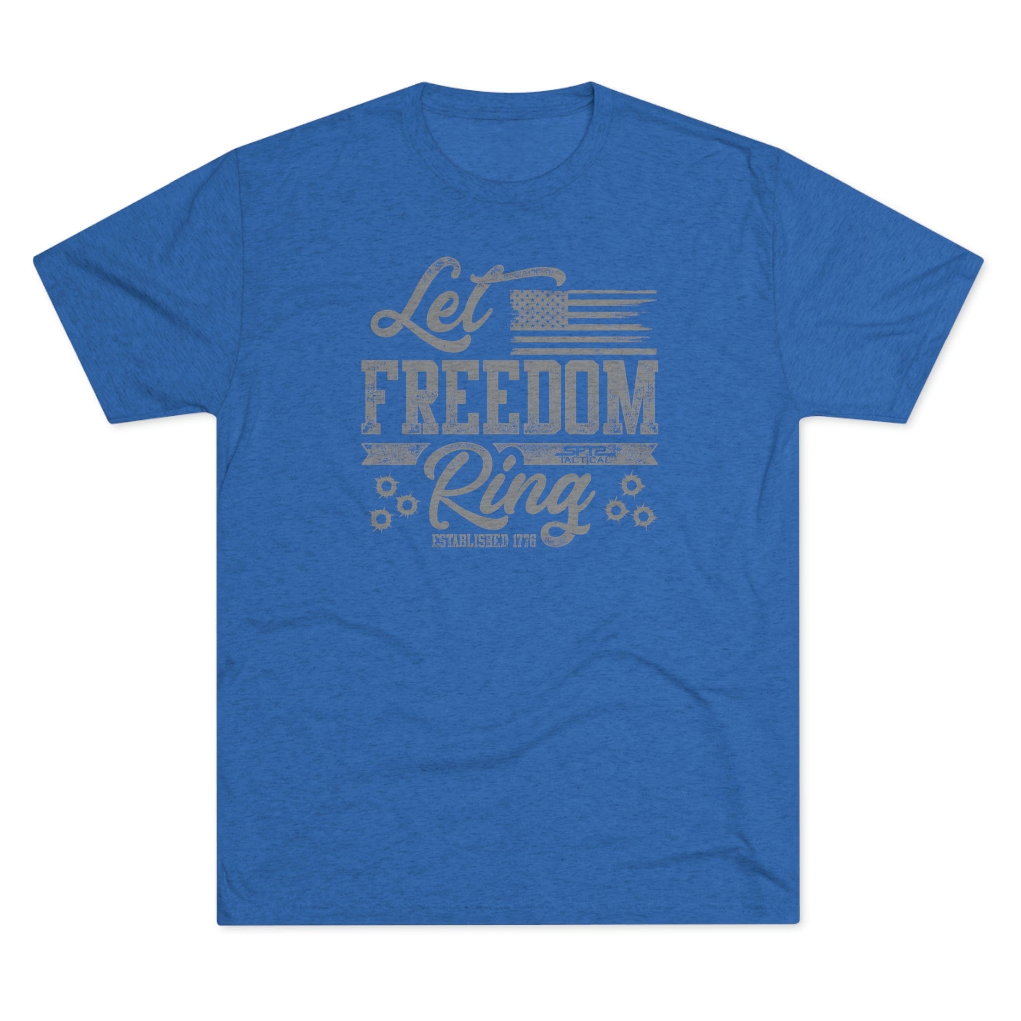 Let Freedom Ring - Tri-Blend Crew Tee