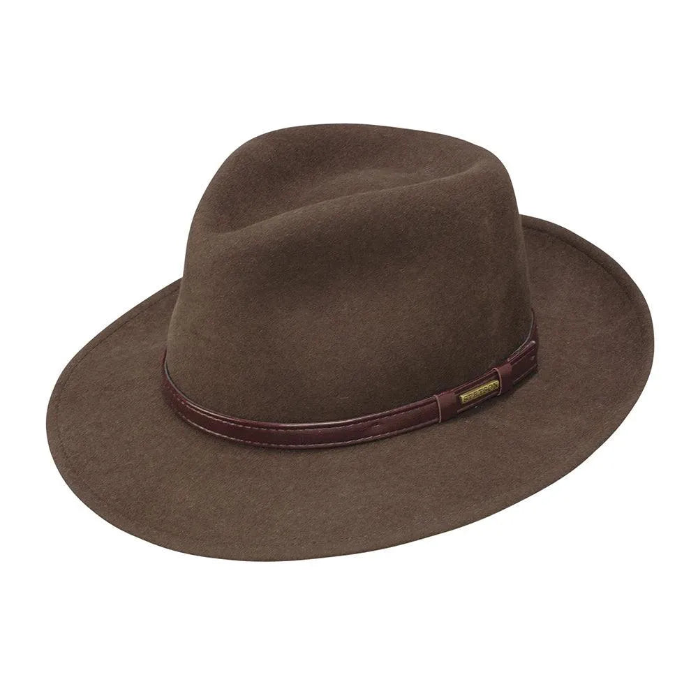 Stetson Cruiser - Crushable Wool Felt Fedora Hat